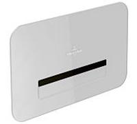 Villeroy und Boch WC match2 922311RE 26,9x16,1x1,3cm, électronique, Glossy White