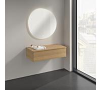 Villeroy und Boch Antao K40001HN 100x26,8x50cm, plan vasque couleur chêne miel, chêne miel