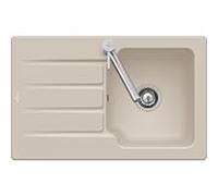 Villeroy und Boch Architectura évier 334002AM Amande, garniture de vidange avec actionnement excentrique