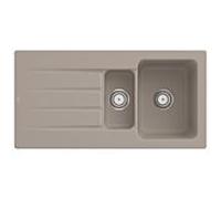 Villeroy und Boch Architectura évier 336501AM avec garniture de vidage et commande manuelle, amande