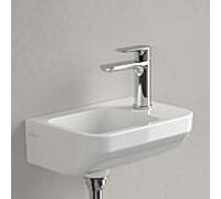 Villeroy und Boch Lave-mains Architectura 437337 360x260mm, carrÃ©, trou pour robinet Ã droite, blanc, Coloris: CÃ©ramique blanche plus - 437337R1