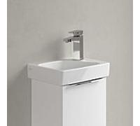 Villeroy und Boch Architectura lave-mains 438636R1 36x26cm, vasque à gauche, trou pour robinetterie 2000 , avec trop-plein, blanc C-plus