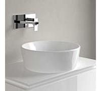 Villeroy und Boch Architectura Vasque à poser 5A254501 Ø 45 cm, avec trop-plein, Blanc Alpin