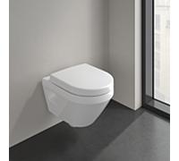 Villeroy und Boch Architectura Vasque à poser murale WC 4687C001 35x48cm, ronde, sans bride, murale, blanc