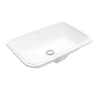 Villeroy und Boch Architectura Vasque sous plan 5A7760R1 570 x 370 x 175 mm, céramique blanche Alpin CeramicPlus, avec trop-plein, extérieur non émaillé