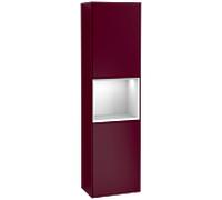 Villeroy et Boch armoire Finion G460MTHB 41.8x151.6cm, gauche, Emotion, étagère laqué blanc mat, Peony Matt