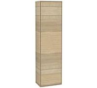 Villeroy und Boch Finion Armoire haute G49000, 418x151616x270mm, charniÃšre Ã droite, avec Ã©clairage LED, Coloris: Placage en chÃªne - G49000PC