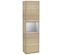 Villeroy und Boch armoire Finion Villeroy und Boch F470GJPC 41.8x151.6x27cm, droite, étagère Gris Laque Mat, Oak Veneer