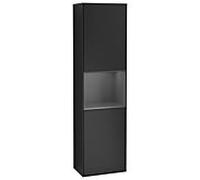 Colonne Salle de Bain Villeroy et Boch Finion 418x1516x270 mm Noir laqué mat F470GKPD