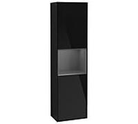 Villeroy und Boch armoire Finion Villeroy und Boch F470GKPH 41.8x151.6x27cm, droite, étagère Anthracite Matt Laque, Glossy Black Lacquer