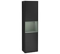 Villeroy und Boch armoire Finion Villeroy und Boch F470GMPD 41.8x151.6x27cm, droite, étagère Olive Matt Lacquer , laqué noir mat