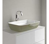 Villeroy und Boch Artis vasque à poser 417258BCS8 58x38cm, sans plage de robinetterie, sans trop-plein, vert sauge