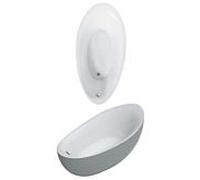 Villeroy und Boch Aveo new generation Q194AVE9T1BCV01 spéciale Q194AVE9T1BCV01 190 x 95 cm, spéciale, à avec garniture de vidage , blanc