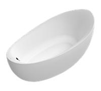 Villeroy und Boch Aveo UBQ194AVE9PDVRW spéciale UBQ194AVE9PDVRW 190 x 95 cm, à poser, avec tablier, blanc pierre