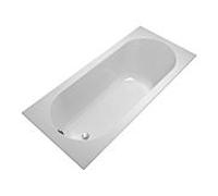 Villeroy et Boch Oberon Baignoire 180x80cm quaryl avec pieds blanc brillant ubq180obe2v-01