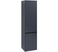 Villeroy und Boch Collaro armoire haute C03300VQ 40,4x153,8x34,9cm, charnière à gauche, bleu marine