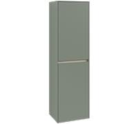 Villeroy und Boch Collaro armoire haute C03400AF 45,4x153,8x34,9cm, charnière à gauche, vert tendre