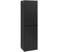 Villeroy und Boch Collaro armoire haute C03401VL 45,4x153,8x34,9cm, butée à droite, noir volcan