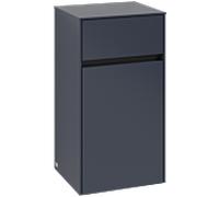 Villeroy und Boch Collaro armoire latérale C03201VQ 40,4x74,8x34,9cm, butée à droite, bleu marine