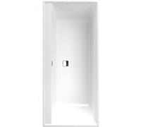 Villeroy und Boch Collaro baignoire rectangulaire UBA170COR2EV-RW 170x75cm, version encastrée Champagne, couleur baignoire Stone White