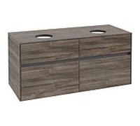 Villeroy und Boch Collaro C04400RK 120x54.8x50cm, pour 2 Waschtische , Stone Oak