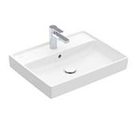 Villeroy und Boch Collaro lavabo 4A336GRW avec trop-plein, fond inférieur, 60x47cm, pierre blanche C-plus
