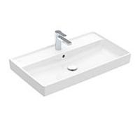 Villeroy und Boch Collaro Meuble sous-vasque 4A338001 800 x 465 x 160 mm, Blanc Alpin, avec trop-plein