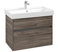 Villeroy und Boch Collaro Meuble sous-vasque C01000RK 2 tiroirs, 754 x 546 x 444 mm, Chêne Pierre