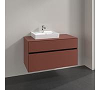 Villeroy & Boch V&B Collaro Meuble sous-lavabo 100x54,8x50cm, WT l, LED 7,3 W, wine r Quantité:1