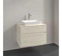 Villeroy und Boch Collaro meuble sous vasque C10800AA 80x54,8x50cm, meuble sous vasque centré, chêne blanc