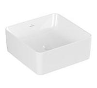 Villeroy und Boch Collaro poser 4A2138R1 sans trop-plein, 38x38cm, blanc C-plus