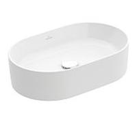 Villeroy und Boch Collaro vasque à poser 4A1956R1 sans trop-plein, 56x36cm, blanc C-plus