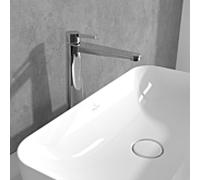 Mitigeur lavabo surélevé VILLEROY ET BOCH Conum avec vidage Push Open Chrome