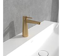 Villeroy und Boch Conum monocommande mitigeur lavabo TVW12700300176 sans garniture de vidange , or brossé
