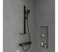 Villeroy & Boch Infinity Showers Set de douche avec barre et tablette, 3 jets, TVS110002000K5,