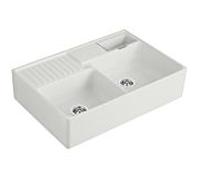 Villeroy und Boch double bol 632391SM set de déchets, opération manuelle, bol de repos, vapeur