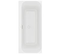 Villeroy und Boch Duo de baignoires d'angle Loop & friends UBA170LSF2V-RW 170x75cm, forme intérieure angulaire, blanc pierre