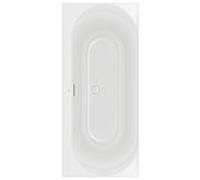 Villeroy und Boch Duo de baignoires d'angle Loop & friends UBA180LOF2V-01 180x80cm, forme intérieure ovale, blanc