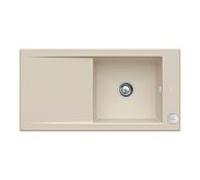Villeroy und Boch évier 679002AM avec garniture de vidage et actionnement excentrique, Amande
