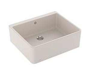 Villeroy und Boch évier simple garniture de vidange avec commande manuelle, crème