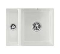 Villeroy und Boch évier sous plan 675802SM avec garniture de vidage et actionnement excentrique, vapeur