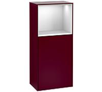 Villeroy & Boch V&B Armoire latérale Finion 41,8x93,6 cm, droite, étagère sup. blanche, Peo mat Quantité:1