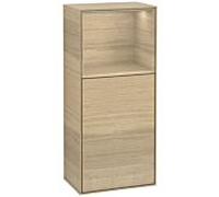Villeroy und Boch Finion armoire latérale F510PCPC 41.8x93.6x27cm, à droite, au-dessus de tablette Oak Veneer , Oak Veneer