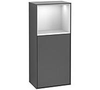 Meuble Suspendu Villeroy et Boch Finion 418x936x270 mm Anthracite Mat Laqué G510MTGK