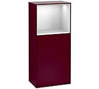 Villeroy und Boch Finion armoire latérale G510MTHB 41.8x93.6cm, droit, émotion, étagère au- dessus White Matt , Peony Matt