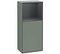 Villeroy und Boch Finion armoire latérale G520HGGM 41.8cm, à gauche, la station de charge, l' émotion, étagère minuit Blue Matt Lacquer , Olive Matt Lacquer