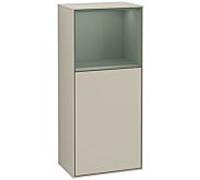 Villeroy und Boch Finion armoire latérale G530GMHH 41.8cm, à droite, la station de charge, l' émotion, étagère Olive Matt Lacquer , Sand Matt Lacquer