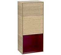 Villeroy und Boch Finion armoire latérale G540HBPC 41.8cm, gauche, émotion, étagère sous Peony Matt , Oak Veneer