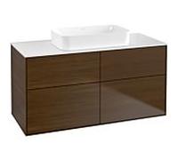 Villeroy und Boch Finion Villeroy und Boch F67100GN 120x60.3x50.1cm, verre White Matt , placage White Matt