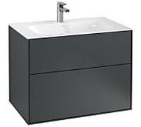 Villeroy und Boch Finion Villeroy und Boch G01000HG 79.6x59.1x49.8cm, Midnight Blue Matt Lacquer , avec éclairage mural